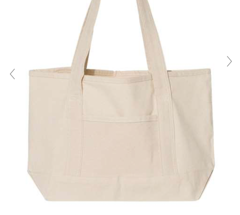 Custom Embroidered Budget Tote Bag #Q125800