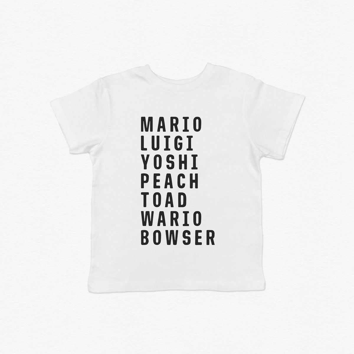 MARIO CHARACTER TEE