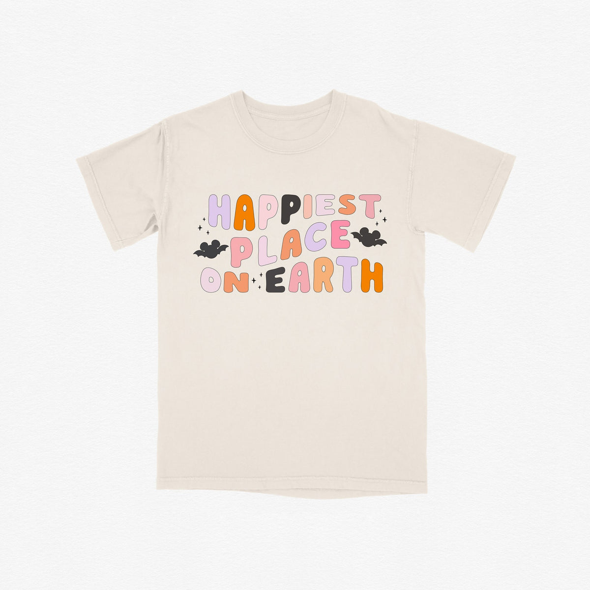 Happiest Place on Earth Comfort Colors Halloween Tee