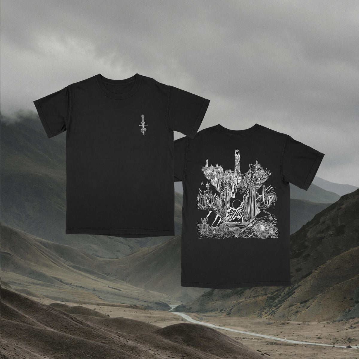 LOTR Middle Earth Tee