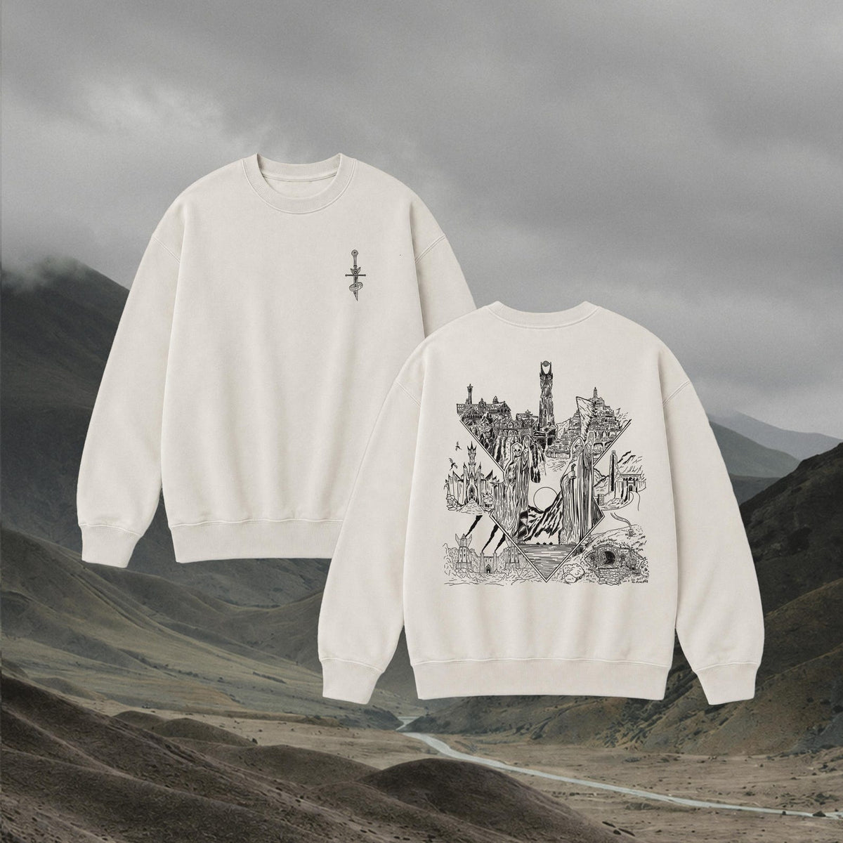 LOTR Middle Earth Sweatshirt