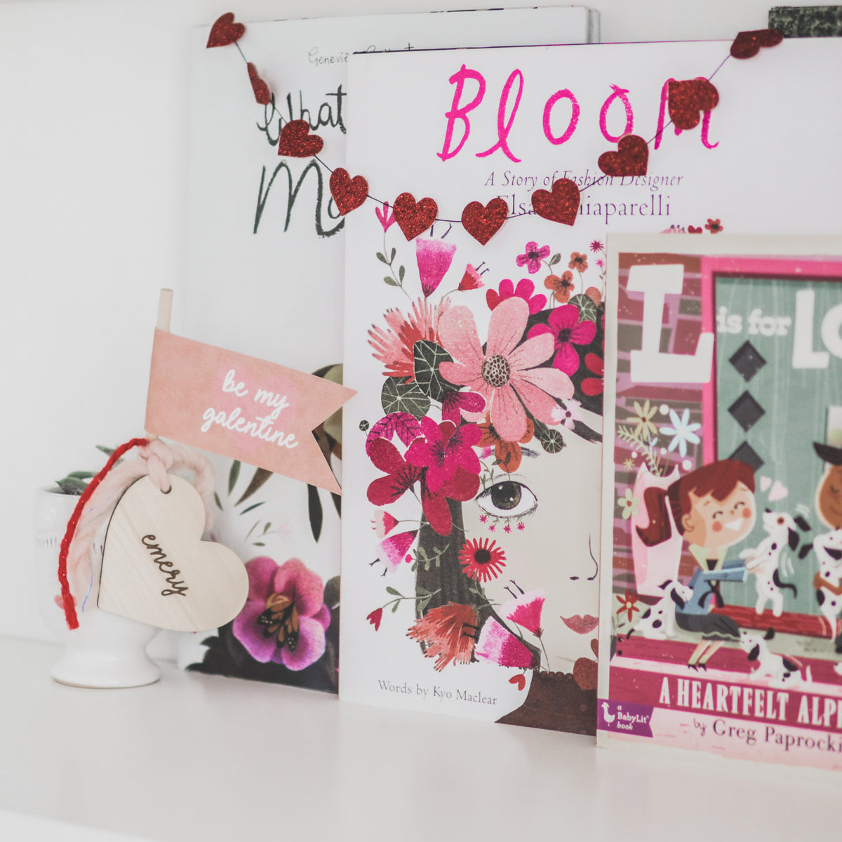 Valentine's Day Personalized Heart Tag