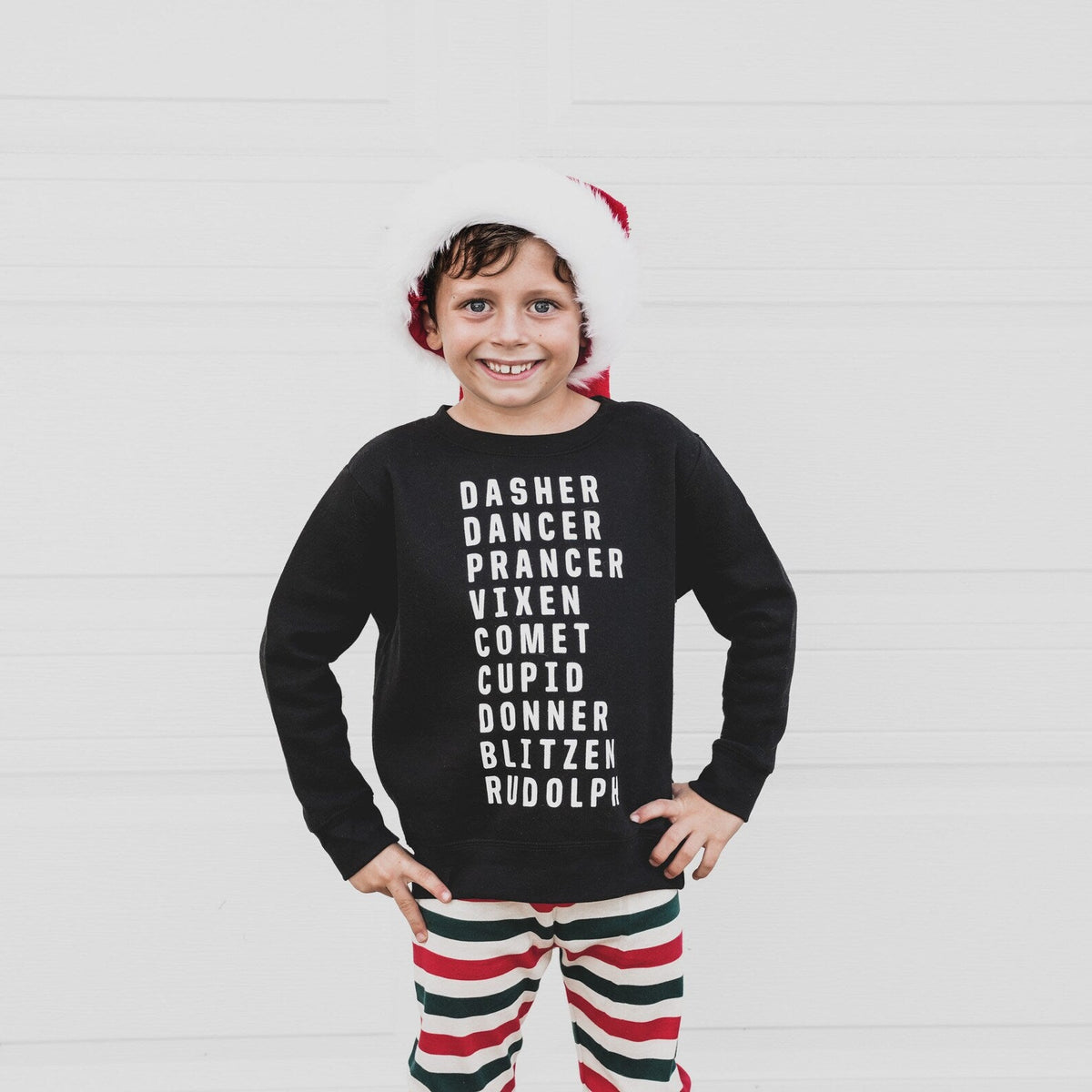 Reindeer Names Sweatshirt