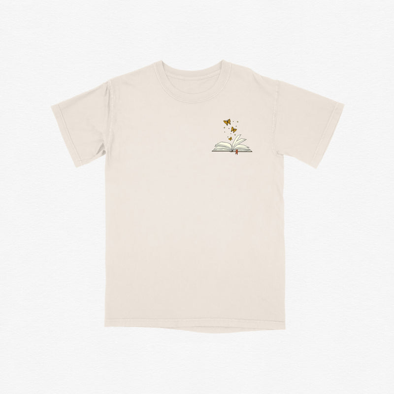Butterfly Book Tee