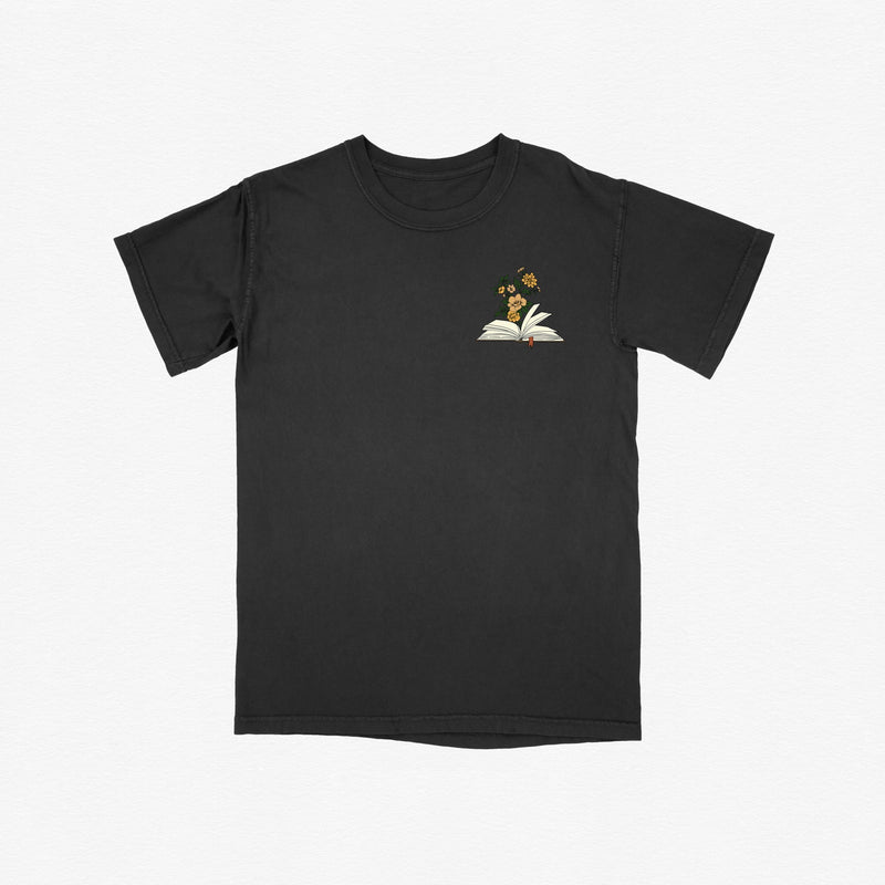 Floral Book Tee