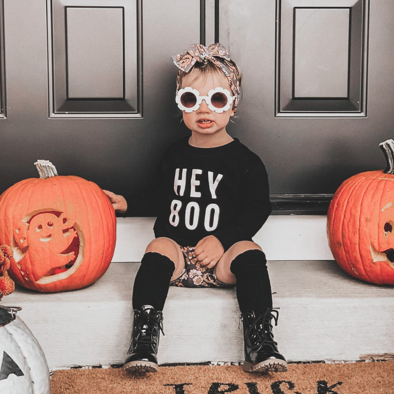 Hey Boo Toddler + Kids Sweatshirt