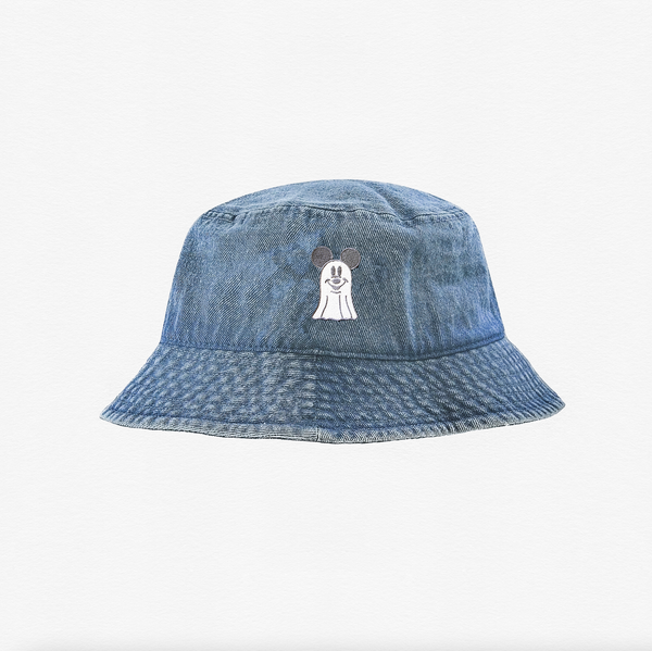 Embroidered Mickey Ghost Bucket Hat
