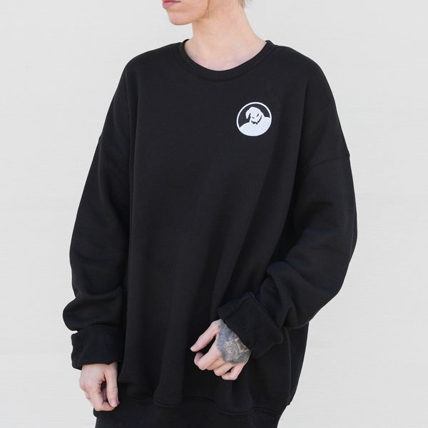 Oogie Silhouette Embroidered Sweatshirt