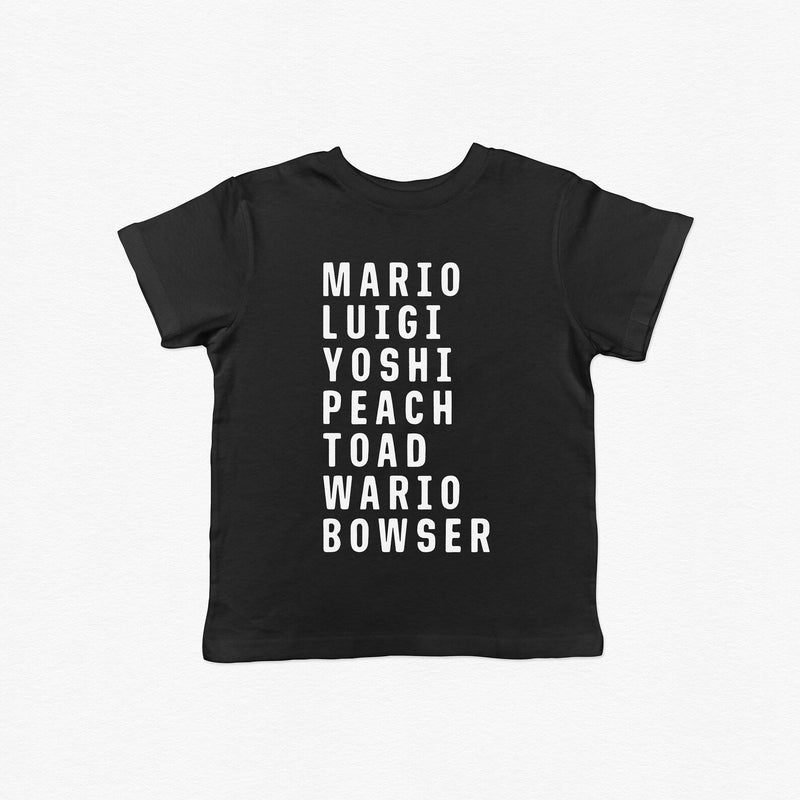 MARIO CHARACTER TEE