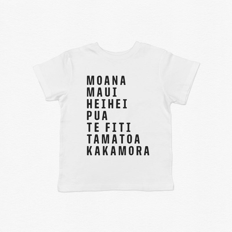 Moana Character Tee