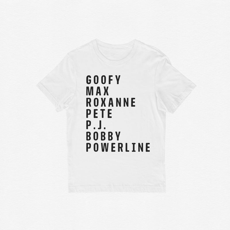 Goofy Movie Character Tee