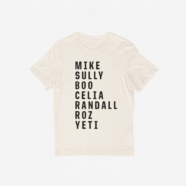 Monsters Character Tee
