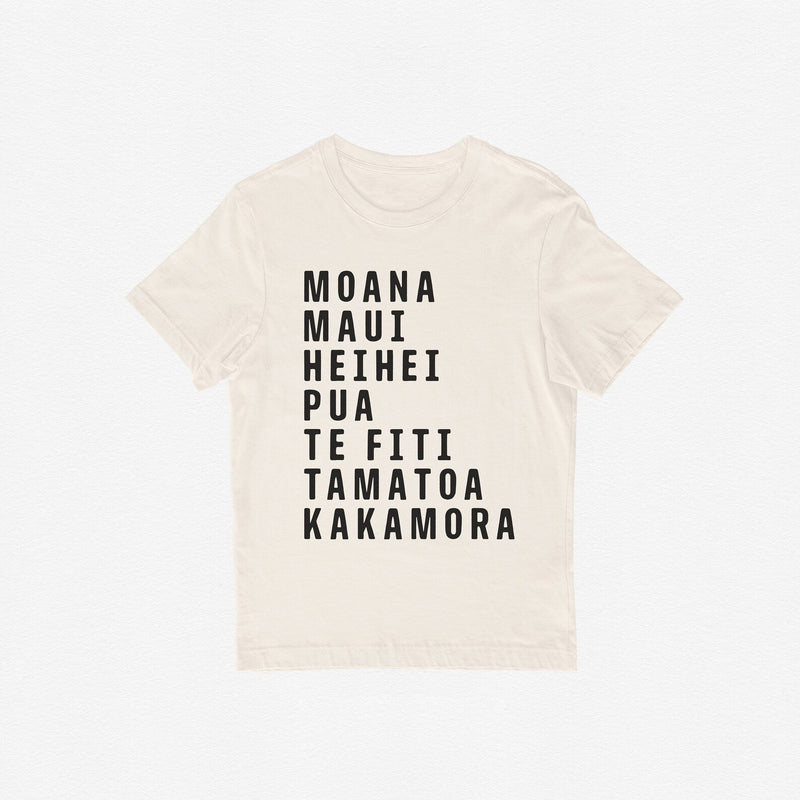 Moana Character Tee