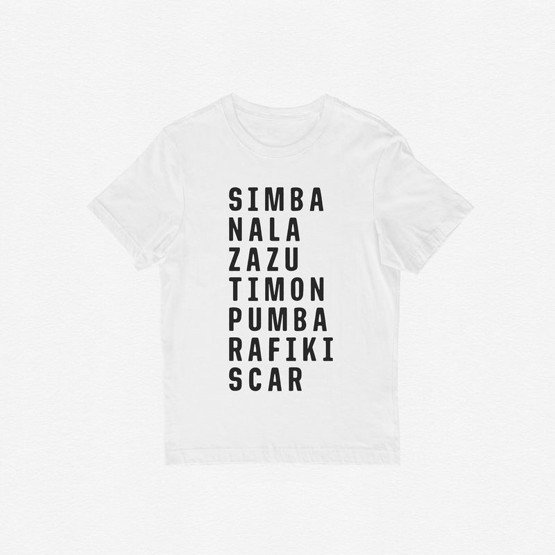 Lion King Character Tee