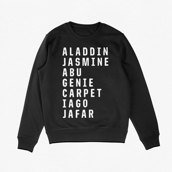 Aladdin Character Sweatshirt