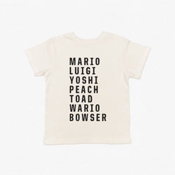 MARIO CHARACTER TEE