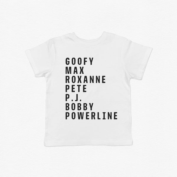 Goofy Movie Character Tee