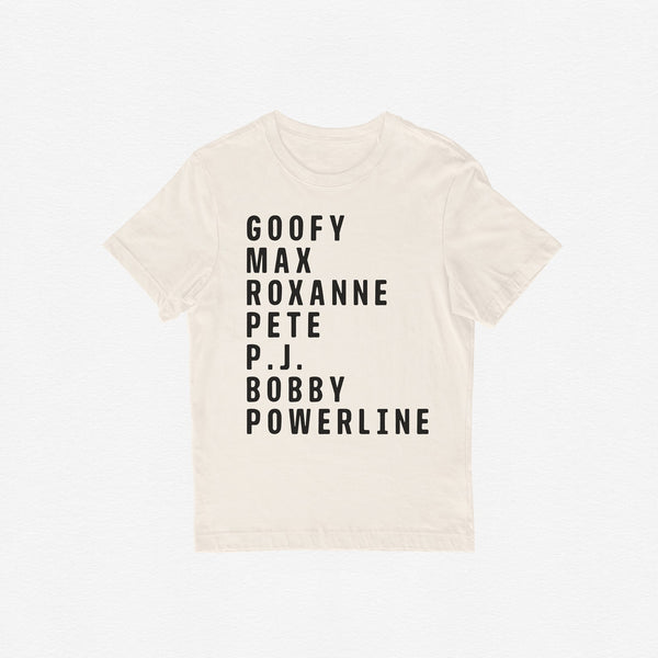 Goofy Movie Character Tee