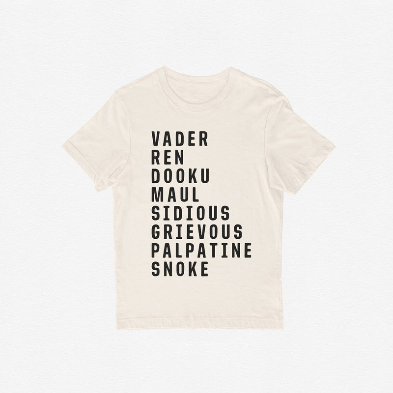 The Dark Side Character Tee