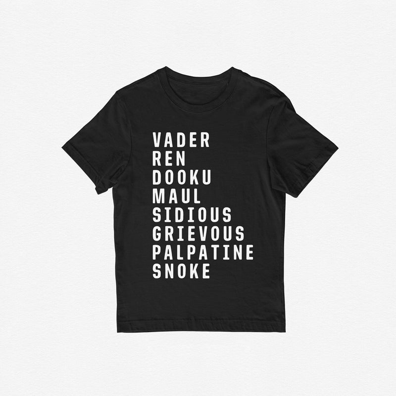 The Dark Side Character Tee