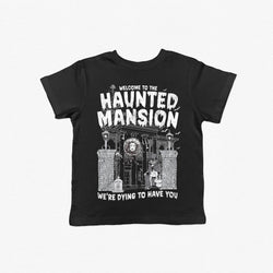 Haunted Mansion Distressed Band Tee