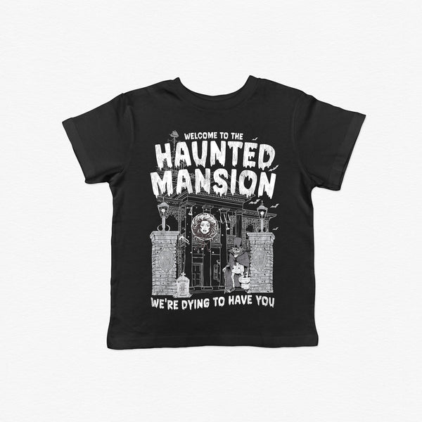 Haunted Mansion Distressed Band Tee