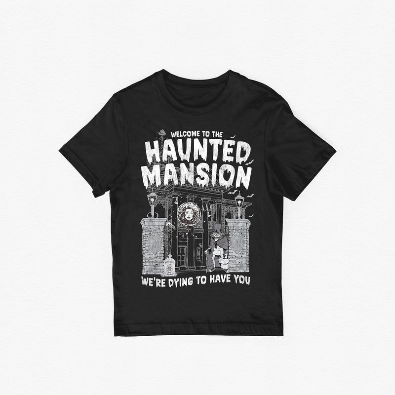 Haunted Mansion Distressed Band Tee