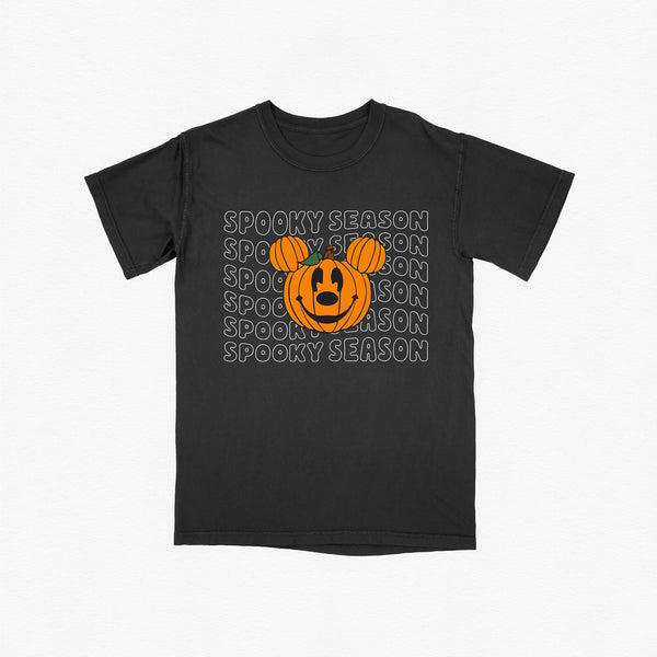 Spooky Season Mickey Pumpkin Comfort Colors Tee