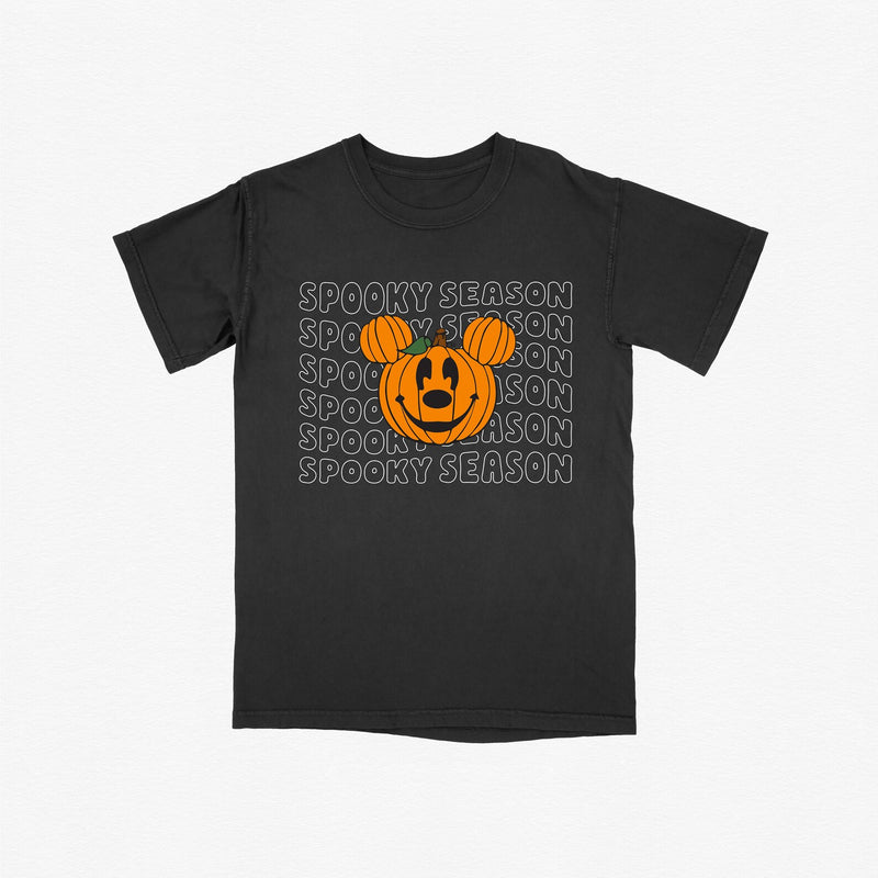 Spooky Season Mickey Pumpkin Comfort Colors Tee