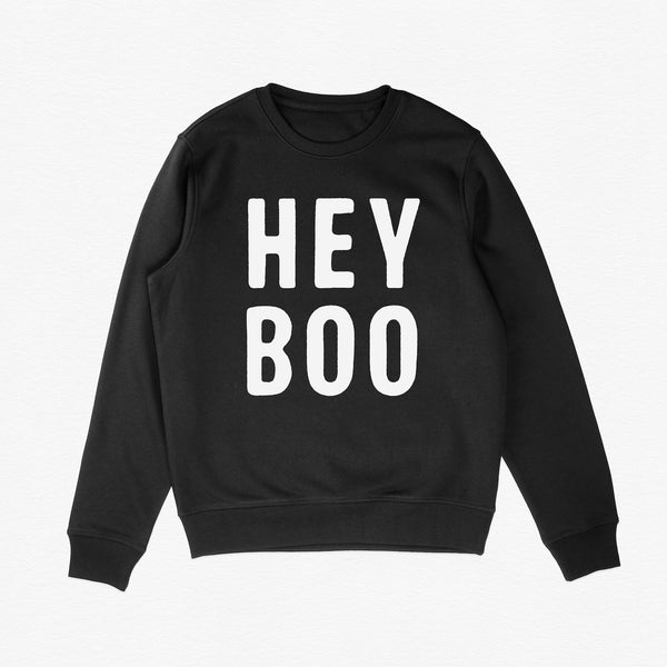 Hey Boo Adult Sweatshirt