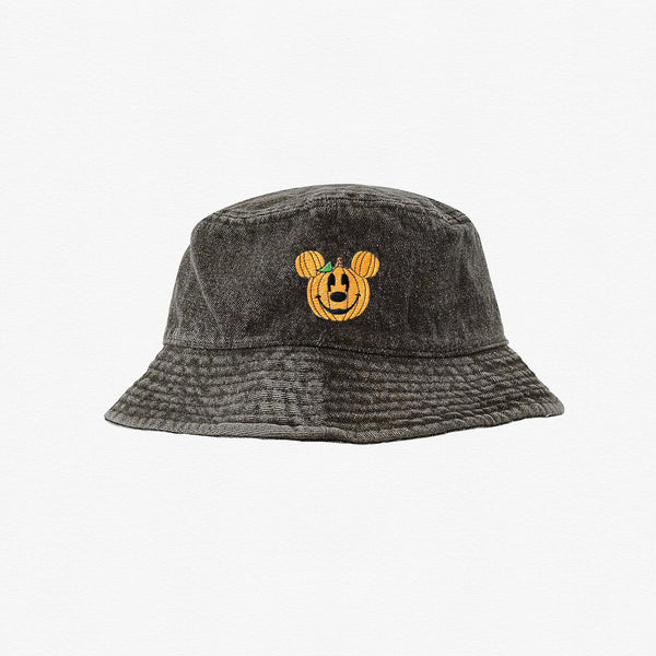 Embroidered Mickey Pumpkin Bucket Hat