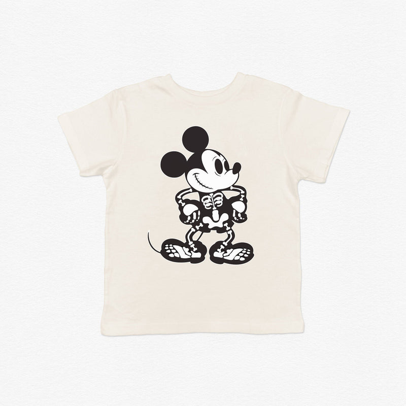 Mickey Skeleton Halloween Tee