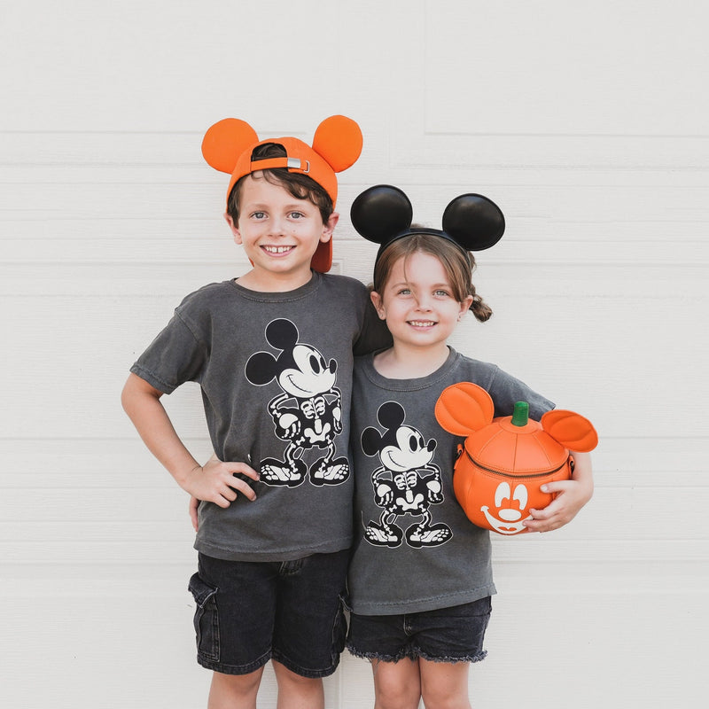 Mickey Skeleton Comfort Colors Halloween Tee