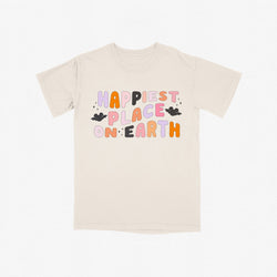 Happiest Place on Earth Comfort Colors Halloween Tee
