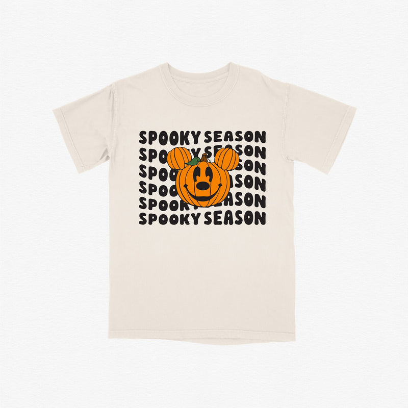 Spooky Season Mickey Pumpkin Comfort Colors Tee