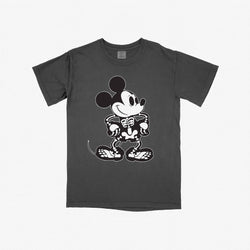 Mickey Skeleton Comfort Colors Halloween Tee
