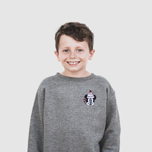 Mickey Hot Chocolate Embroidered Sweatshirt