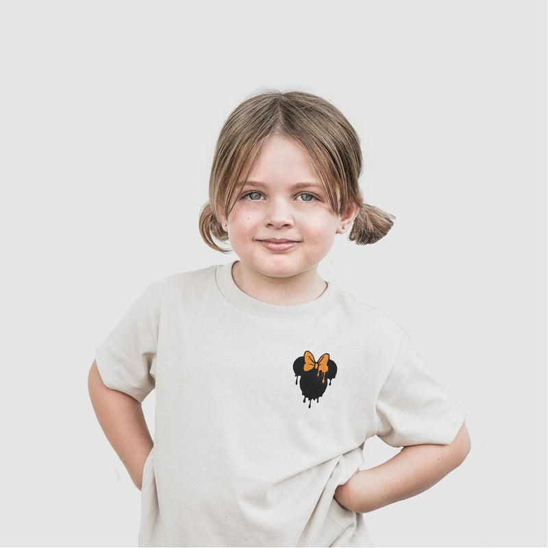 Drippy Minnie Embroidered Tee