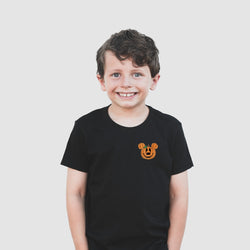 Mickey Pumpkin Embroidered Tee