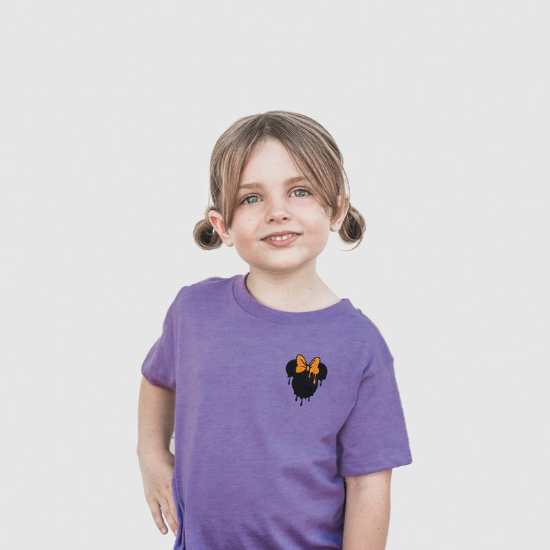 Drippy Minnie Embroidered Tee