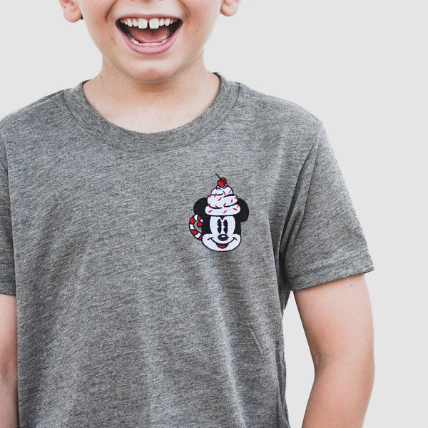 Mickey Hot Chocolate Embroidered Tee
