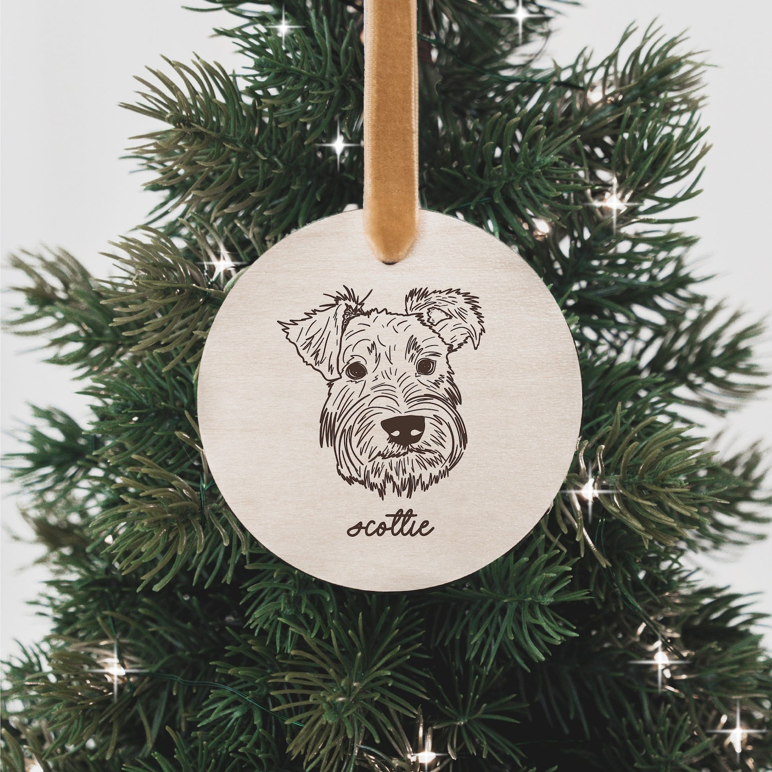Custom Dog Breed Ornament