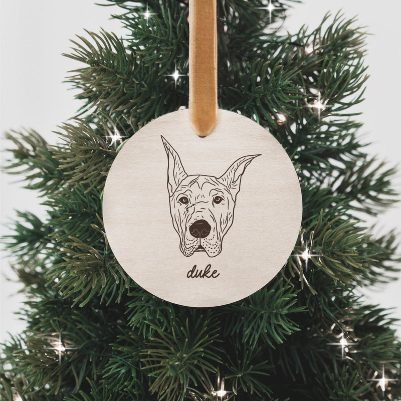 Custom Dog Breed Ornament