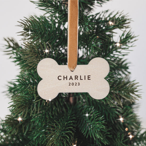 Personalized Pet Name Ornament