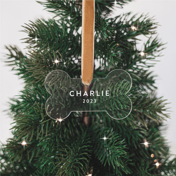 Personalized Pet Name Ornament