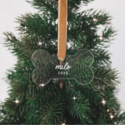 Personalized Pet Name Ornament