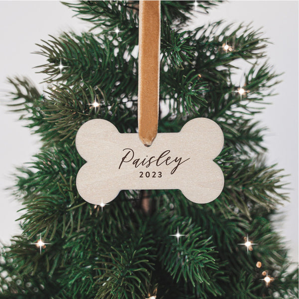 Personalized Pet Name Ornament
