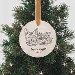 Custom Cat Breed Ornament