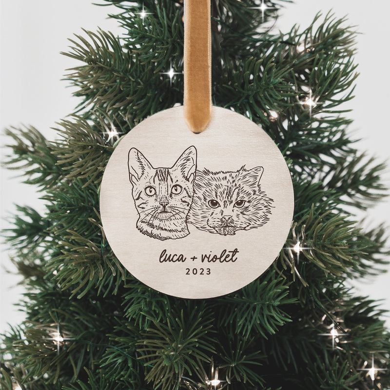 Custom Cat Breed Ornament