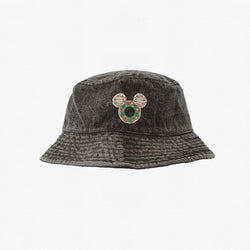 Mickey Doughnut Embroidered Bucket Hat